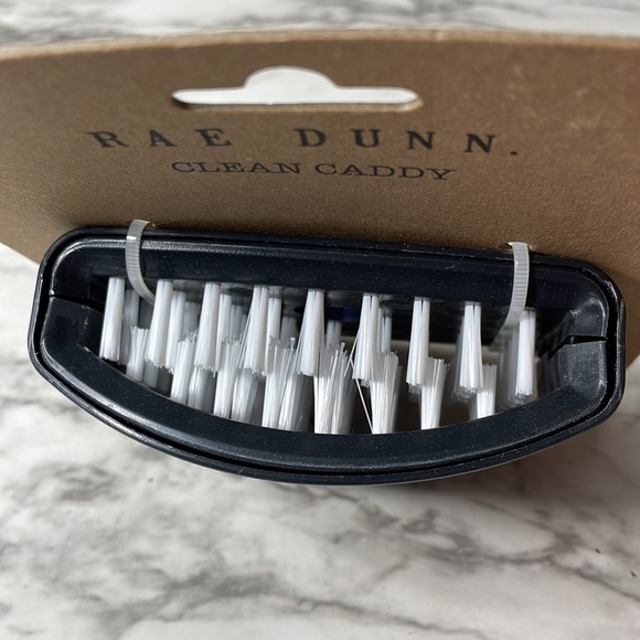 Rae Dunn clean caddy, suction cup attached to sink to clean knives, silverware - Picture 2 of 4